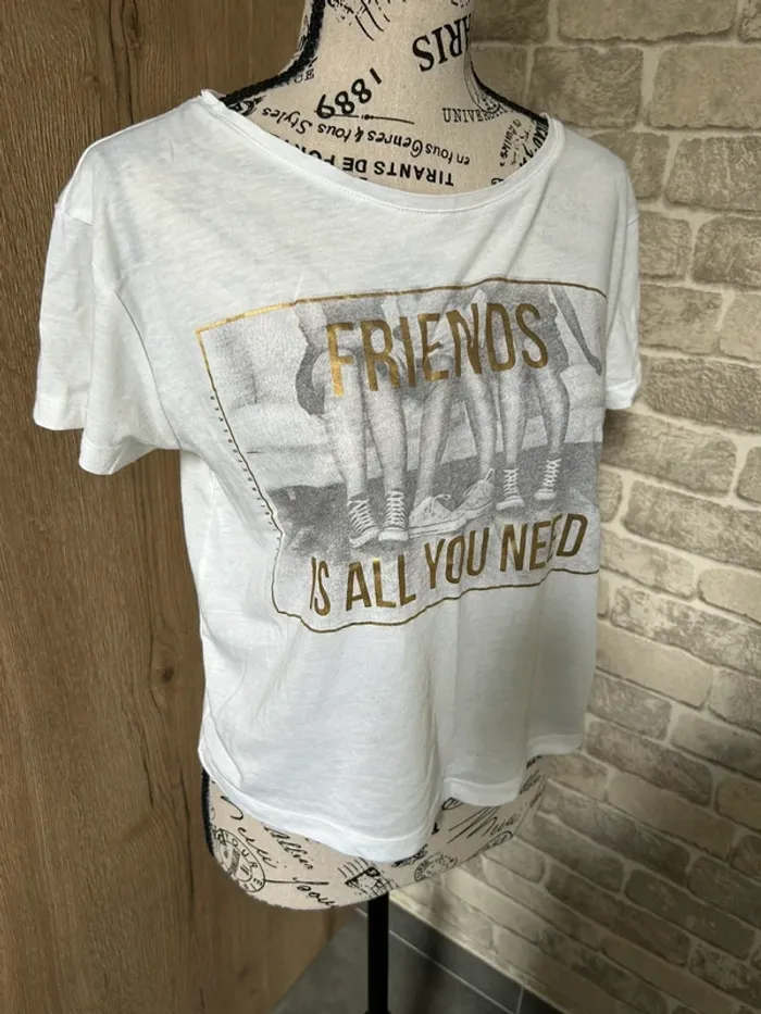 T-shirt fille XS - photo numéro 3
