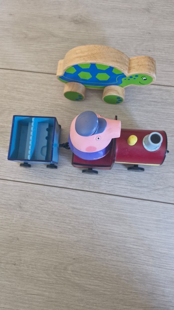 Lot de 2 jouets à faire rouler - photo numéro 2