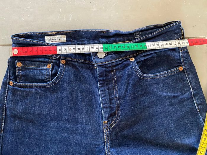 Jeans Levi’s 502 W30 L32 taille 40 bleu foncé - photo numéro 7