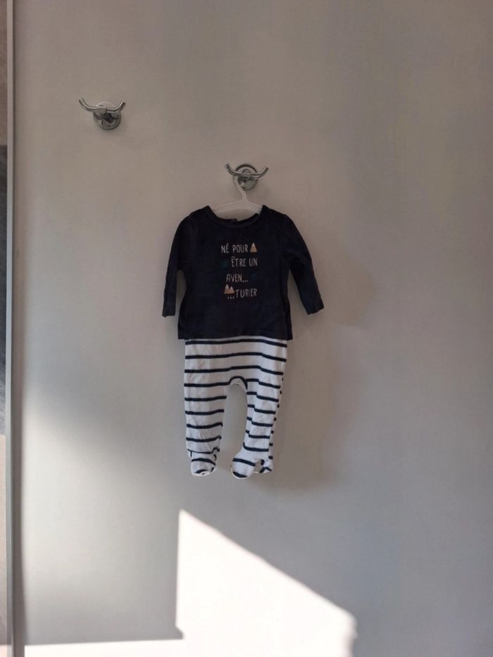 Pyjama 1 pièce bébé garçon gemo 6mois