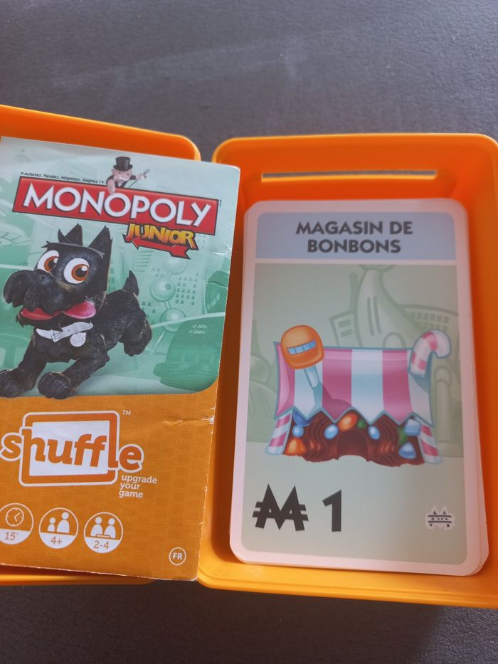 Monopoly junior shuffle - photo numéro 2