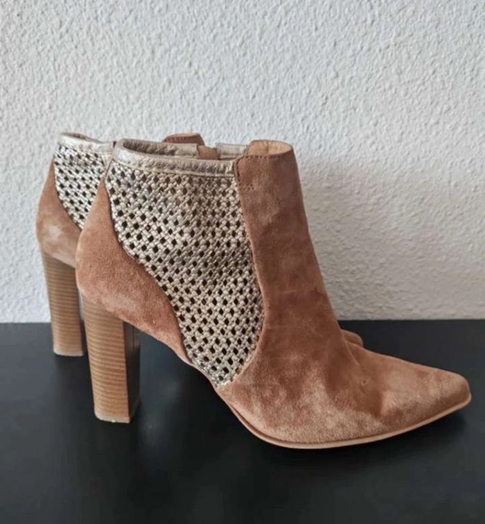 Bottines cuir Les Fées de Bengale – Taille 40 - photo numéro 2