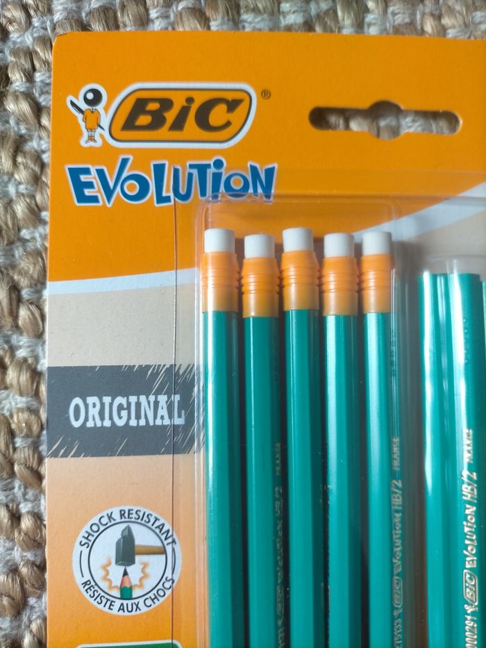 Lot crayon de papier HB Bic - photo numéro 2