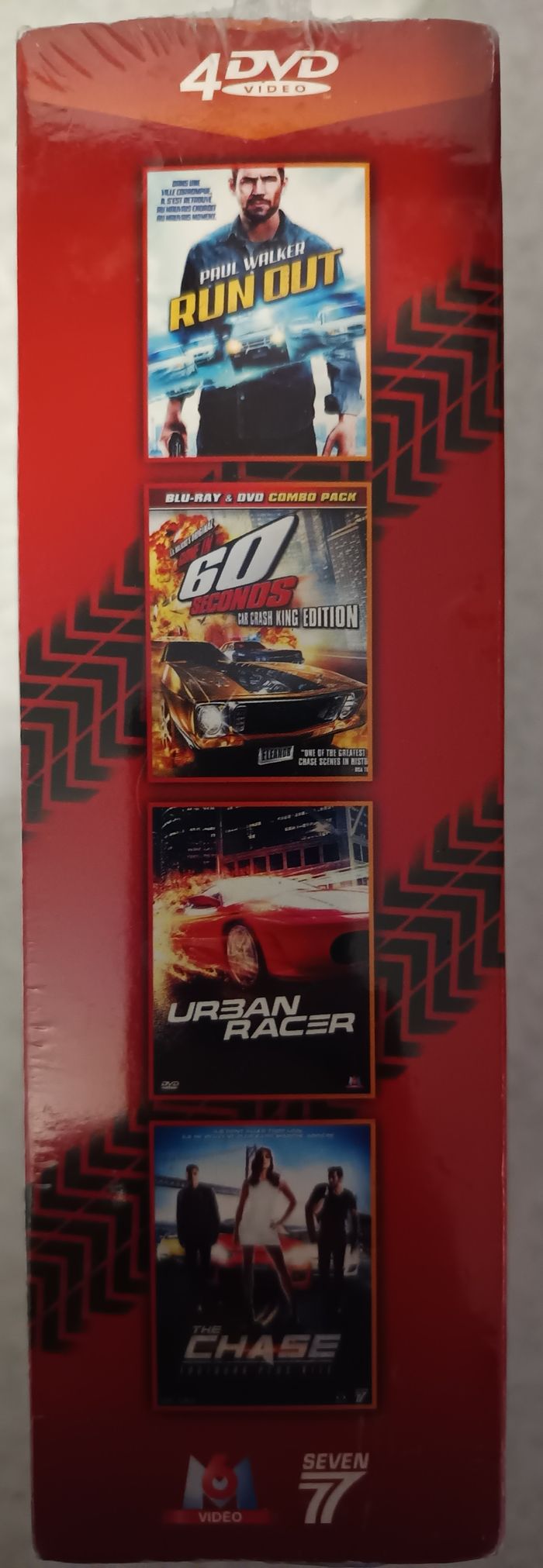 Coffret Course poursuite 4 films DVD Neuf Scellé - photo numéro 3