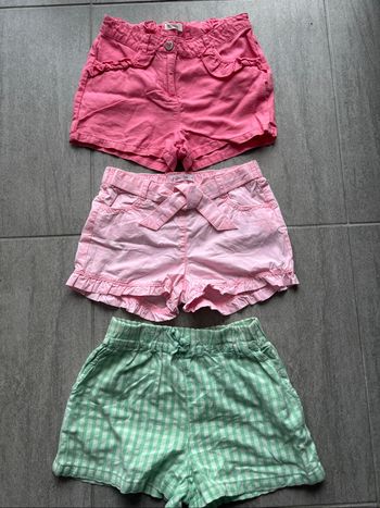 Lot de 3 shorts