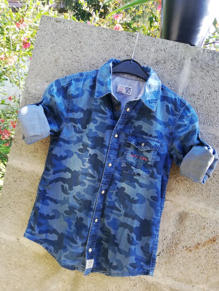 Superbe chemise pepe jeans 14ans