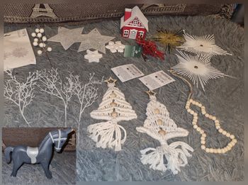 Lot décorations Noël