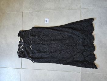 Robe mi-cuisses noire femme taille 36