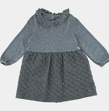 Robe à manches longues 24 mois en coton Petit Bateau