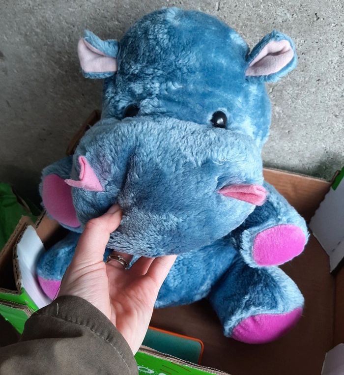 Peluche hippopotame