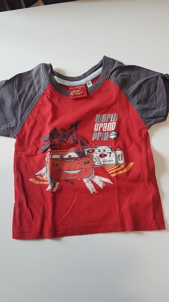 Tee shirt #cars 24 mois
