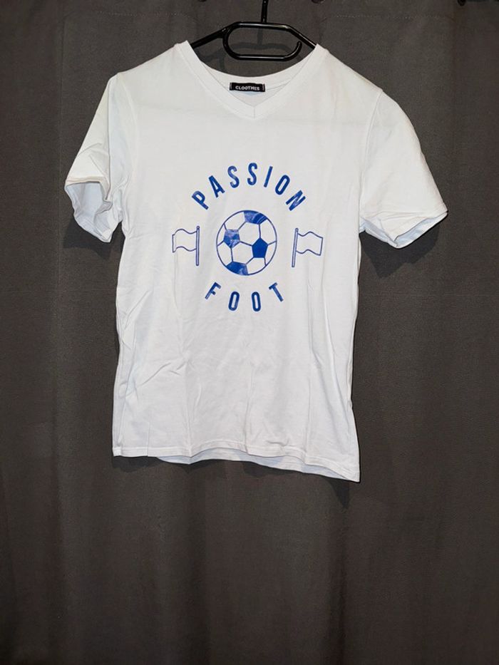 T-shirt passion foot 12 ans