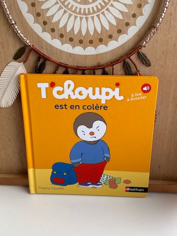 Livre tchoupi est en colère 