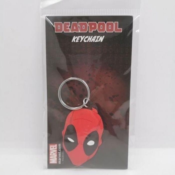 DEADPOOL - Porte-clés caoutchouc - Face