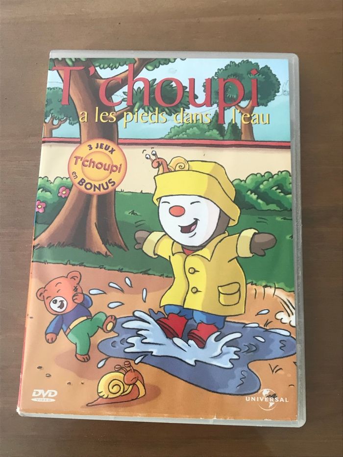 DVD Tchoupi a les pieds dans l’eau