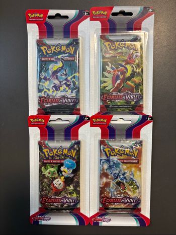 Artset Pokémon Écarlate et violet NEUF