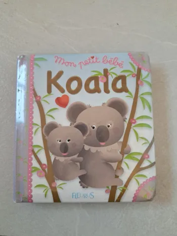 Livre bébé mon petit bébé Koala