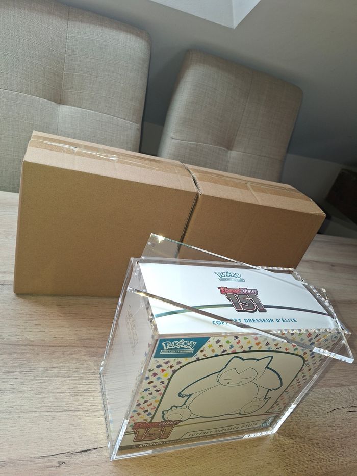 Lot de 2 acryliques etb Pokémon aimantée épaisse de qualité premium - photo numéro 6