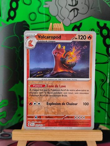 Volcaporod reverse rare 24/162 Forces Temporelles