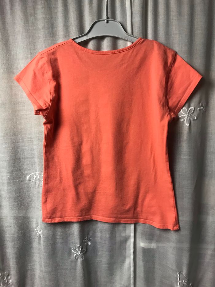 T-shirt saumon 8 ans Decathlon - photo numéro 2