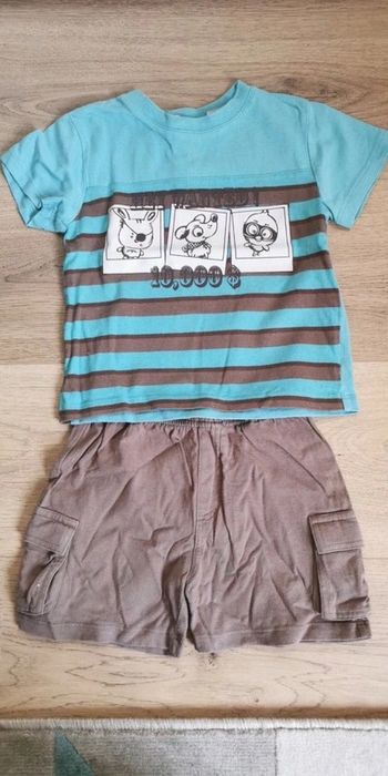 Ensemble tee shirt et short