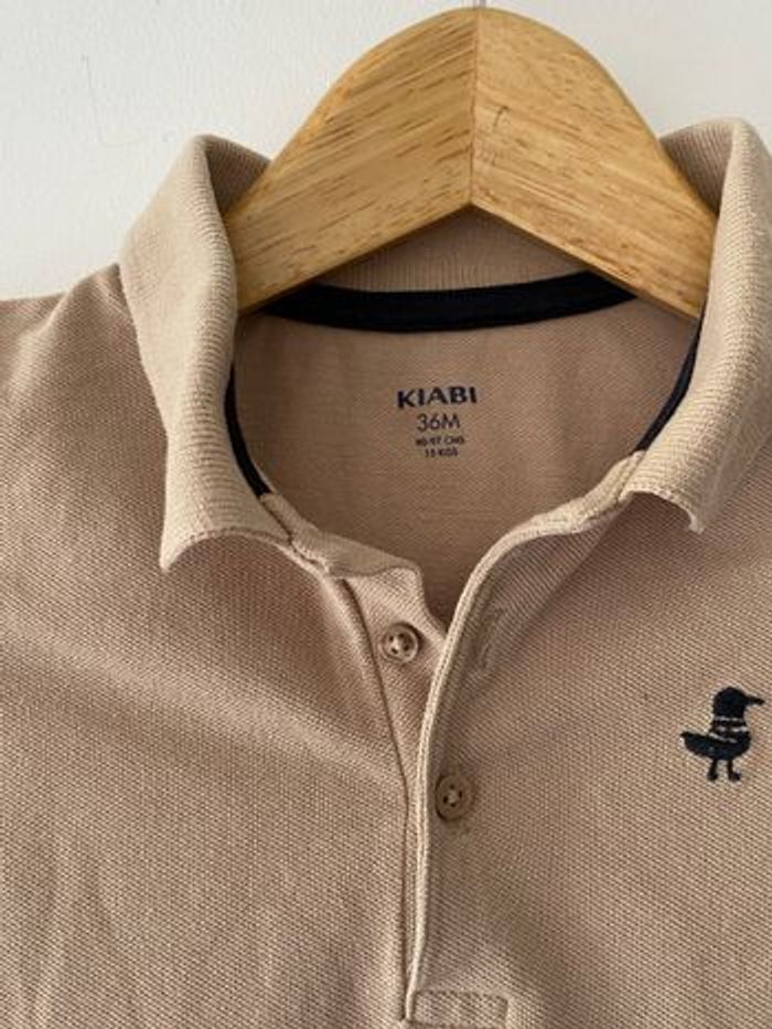 KIABI polo beige 36 mois - photo numéro 3