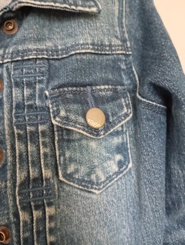 Veste jean taille 3 ans - photo numéro 4