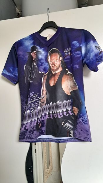 Tee-shirt de sport boxe pour enfant WWE taille 8 ans