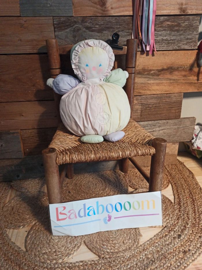 Peluche poupée chiffon Mundia vintage