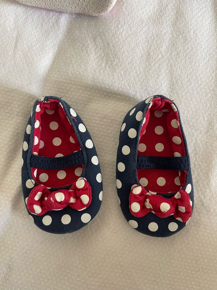 👶 Lot chaussures bébé fille – Taille 3-6 mois - photo numéro 2