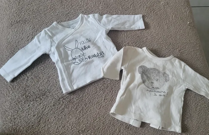Lot tee shirt 3 mois - photo numéro 4