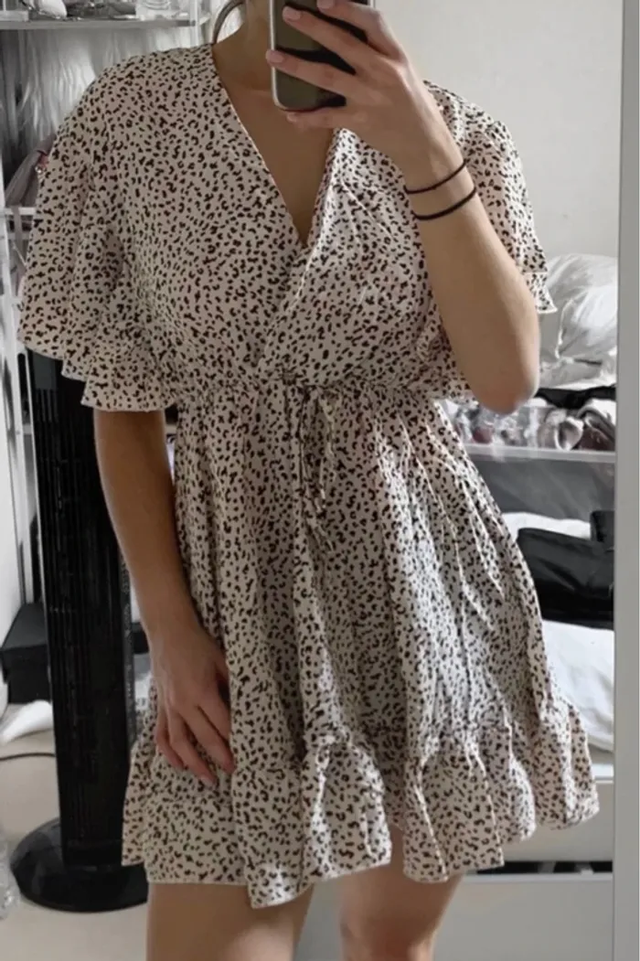 Robe fluide motifs léopards - photo numéro 5