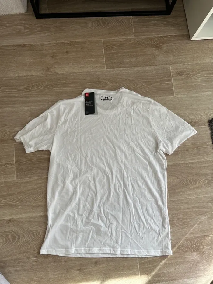 T-shirt Blanc Under Armour XL - photo numéro 4