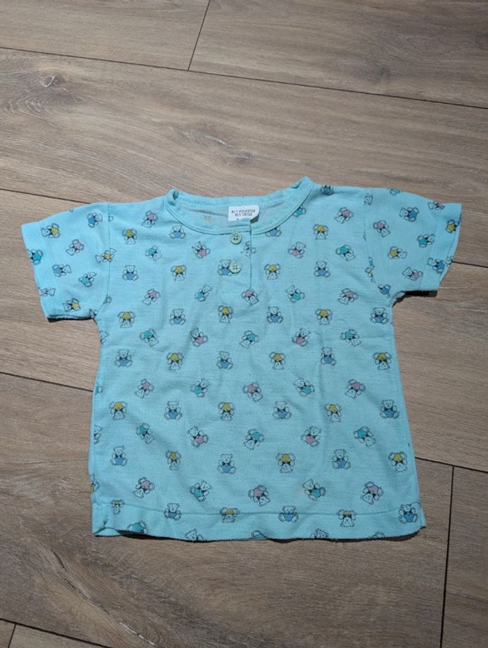 Joli tee-shirt ourson vintage 18 mois