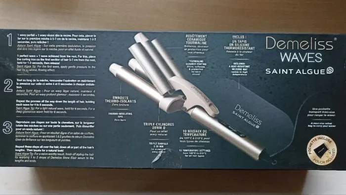 Boucleur Waver - Ondulations Effet Beach - Demeliss Waves - photo numéro 9