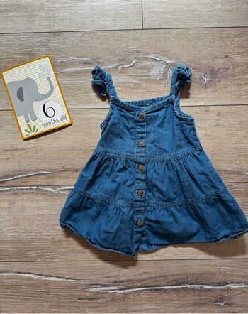Robe en jeans