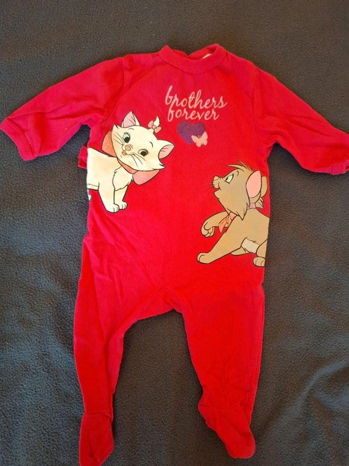 Pyjama fin bébé les aristochats - photo numéro 2