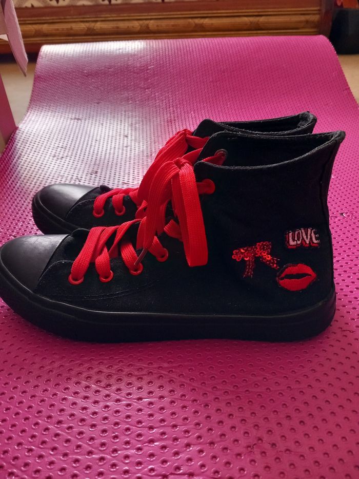 Baskets montantes 🎀💋 - photo numéro 3