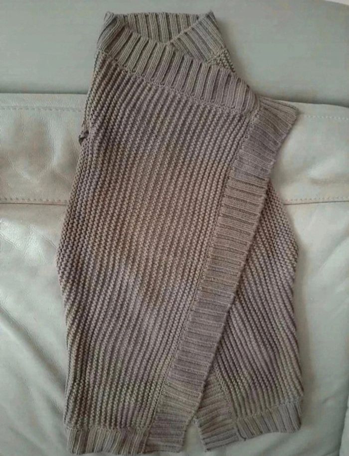 Pull en mailles sans manches