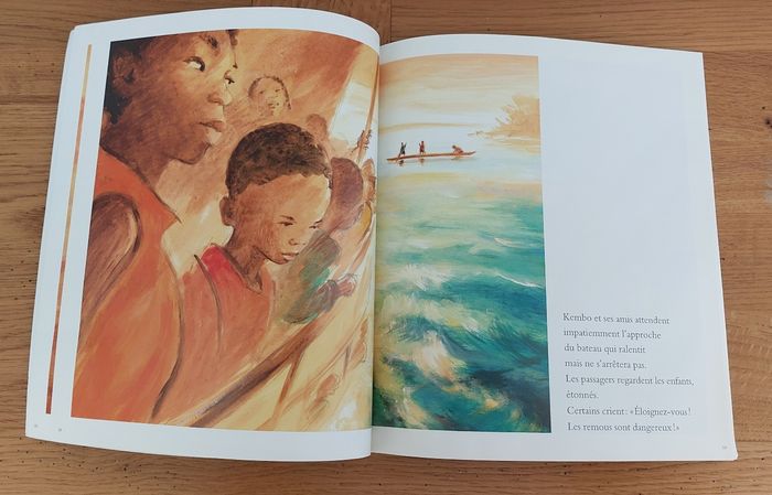 Les petits acrobates du fleuve - l'école des loisirs - photo numéro 2