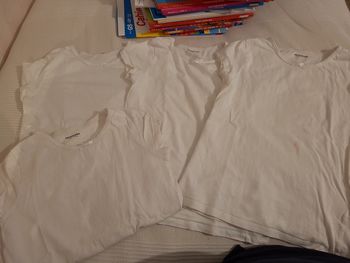 Lot de 4 maillots de corps 10ans