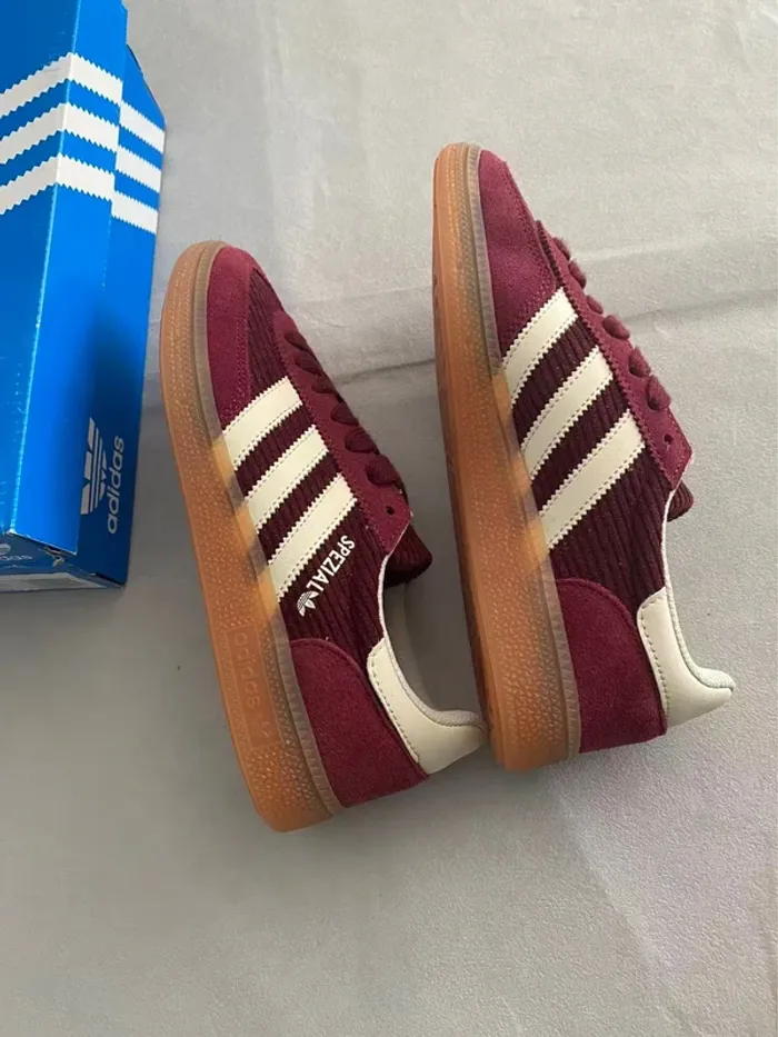 adidas HANDBALL SPEZIAL Bordeaux Taille 37 - photo numéro 3