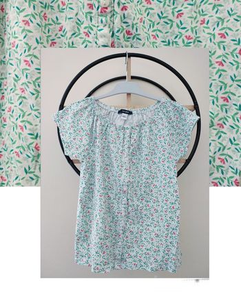 8 ans blouse Teeshirt été Okaïdi 