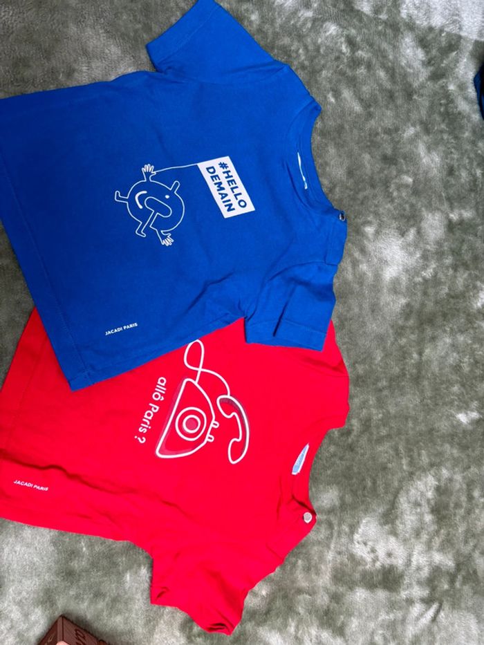 Lot 2 t shirt jacadi - photo numéro 2