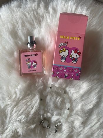 Mini parfum + bracelet hello kitty