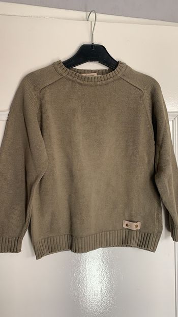 Pull garçon 6 ans kaki