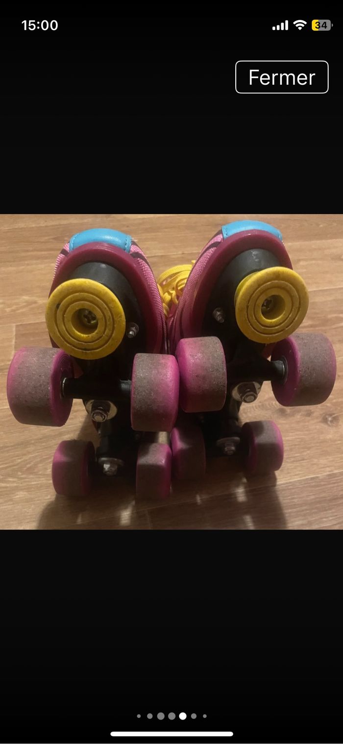 Roller Disney SoyLuna taille 34/35 - photo numéro 6