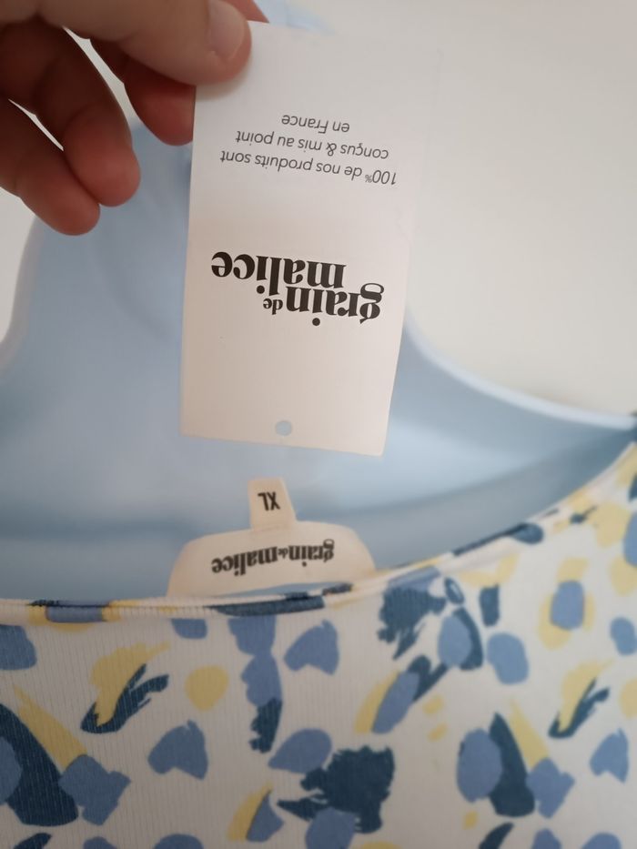 Blouse col carré taille XL - photo numéro 7