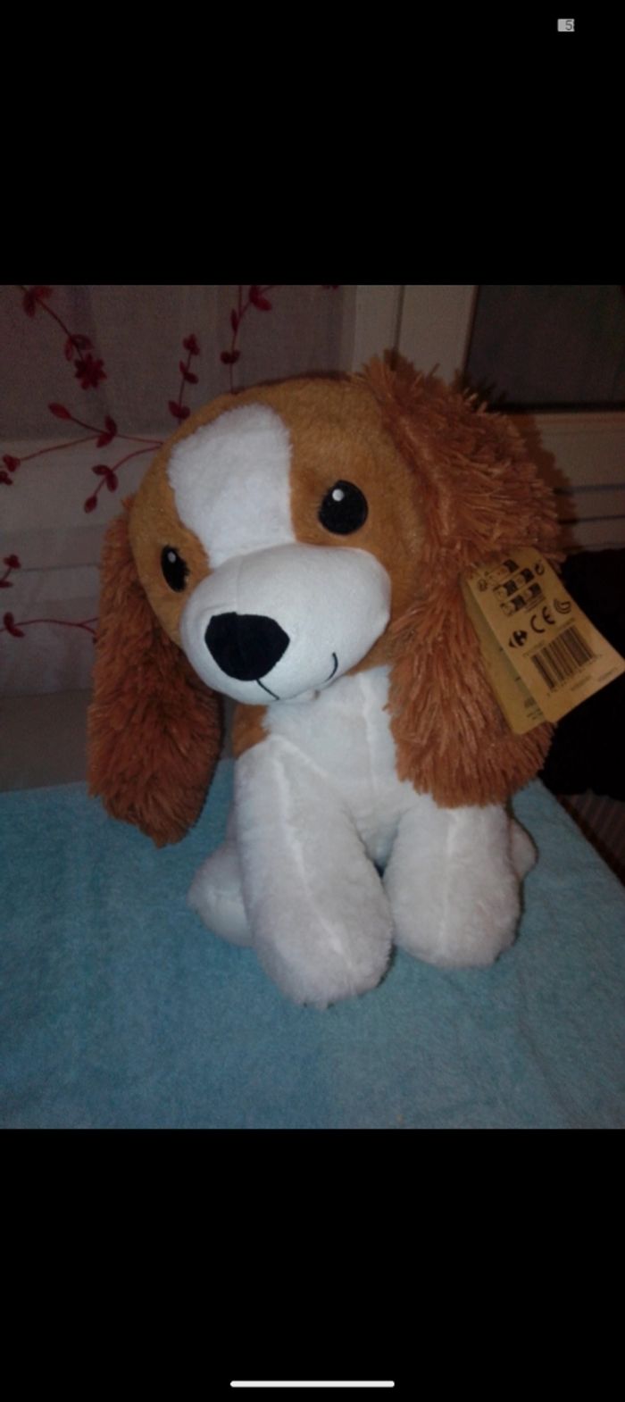 Grosse peluche chien - photo numéro 2