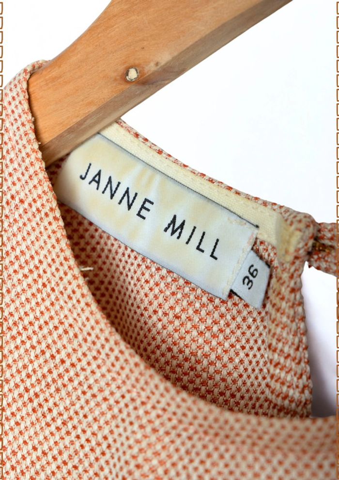 Robe rose poudré coupe évasée Janne Mill taille 36 - photo numéro 9